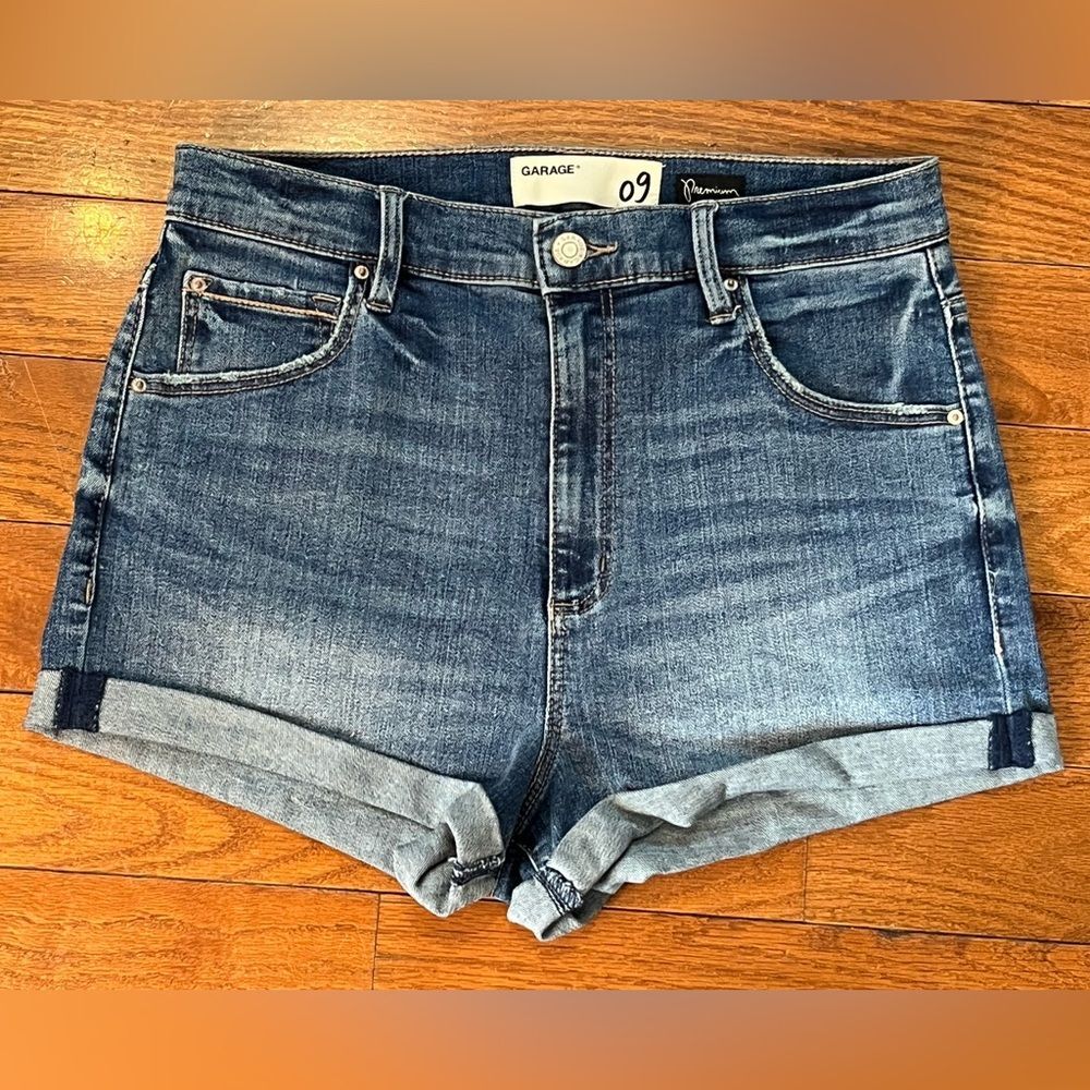 Garage Premium Ultra High Rise Denim Shorts Women’s Size 9